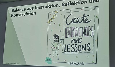 Balance aus Instruktion, Reflektion und Konstruktion