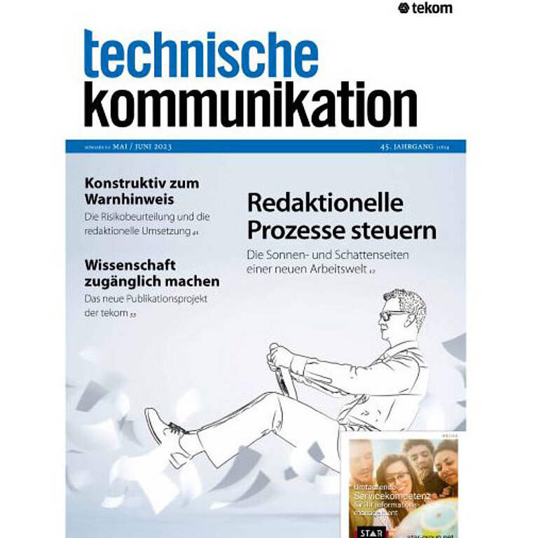 Fachzeitschrift "technische kommunikation"