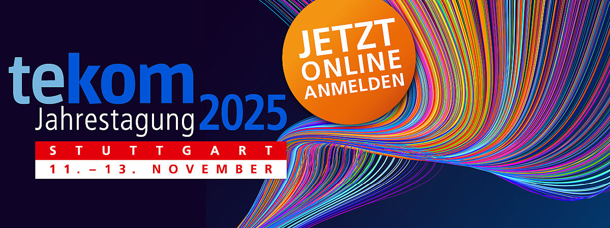 Jetzt online anmelden zur tekom-Jahrestagung 2025