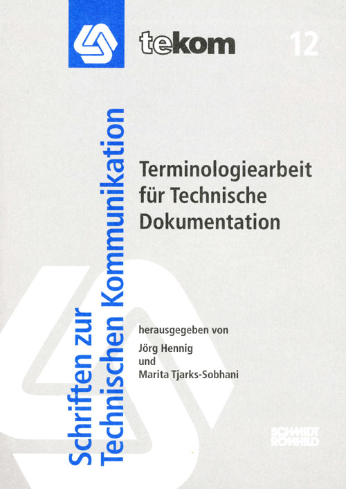 Ausgabe Terminologiearbeit für Technische Dokumentation