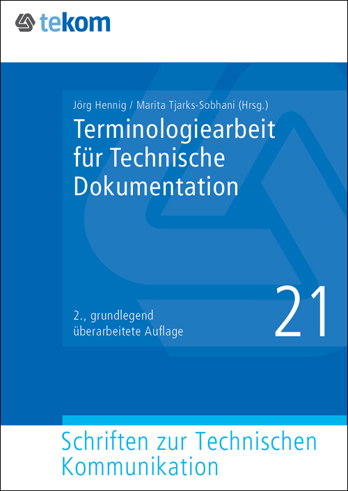 Ausgabe Terminologiearbeit für Technische Dokumentation