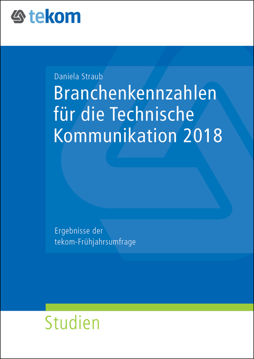 Ausgabe Branchenkennzahlen für die Technische Kommunikation 2018