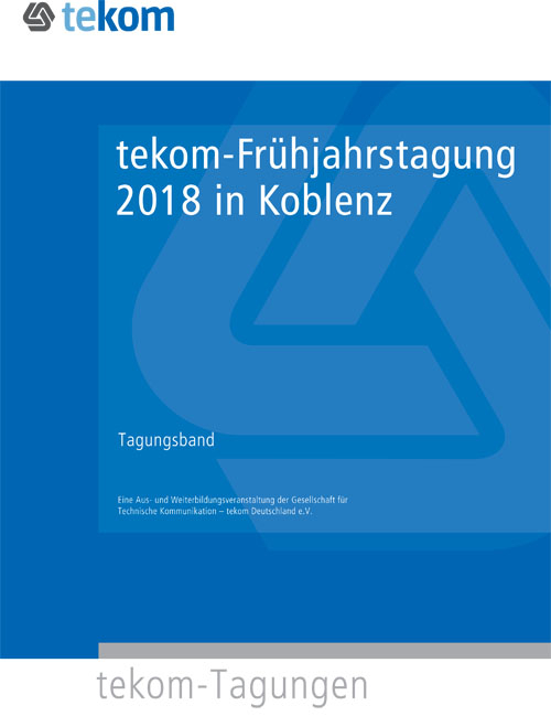 Ausgabe tekom-Frühjahrstagung 2018 in Koblenz