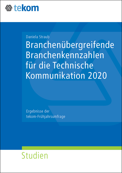 Cover Branchenkennzahlen Technische Kommunikation 2020