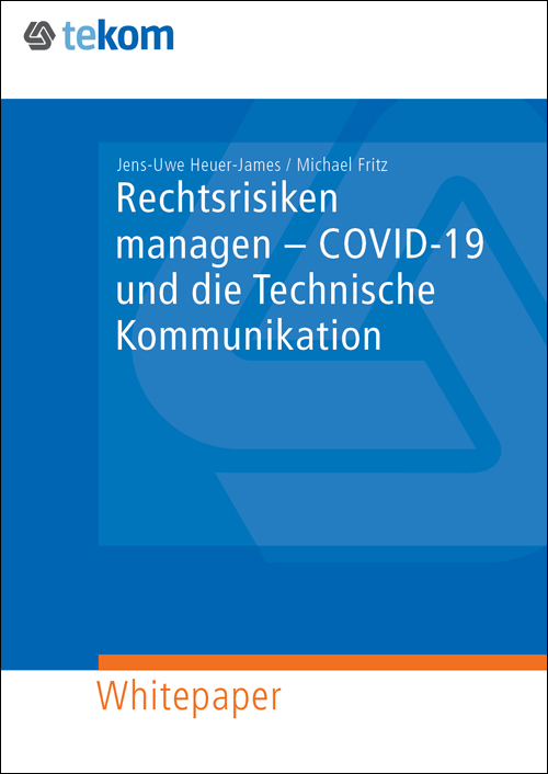 Ausgabe Rechtsrisiken managen – COVID-19 und die Technische Kommunikation