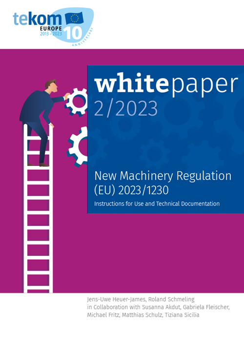 Ausgabe New Machinery Regulation (EU) 2023/1230