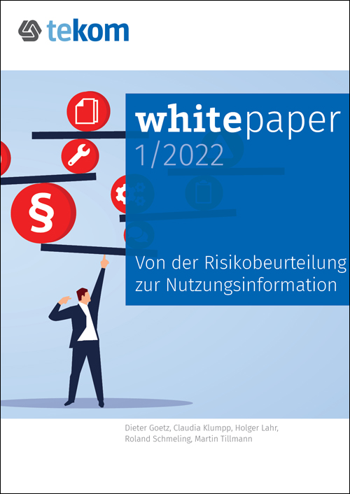 Ausgabe From Risk Assessment to Information for Use
