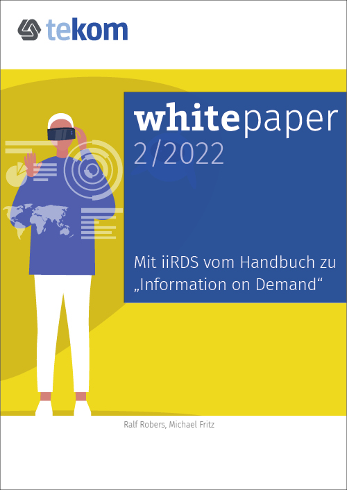 Ausgabe Mit iiRDS vom Handbuch zu  „Information on Demand“