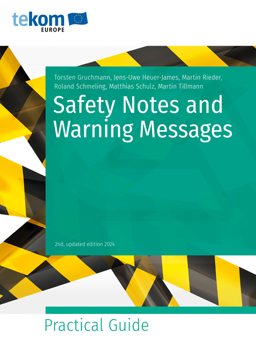 Ausgabe Safety Notes and Warning Messages